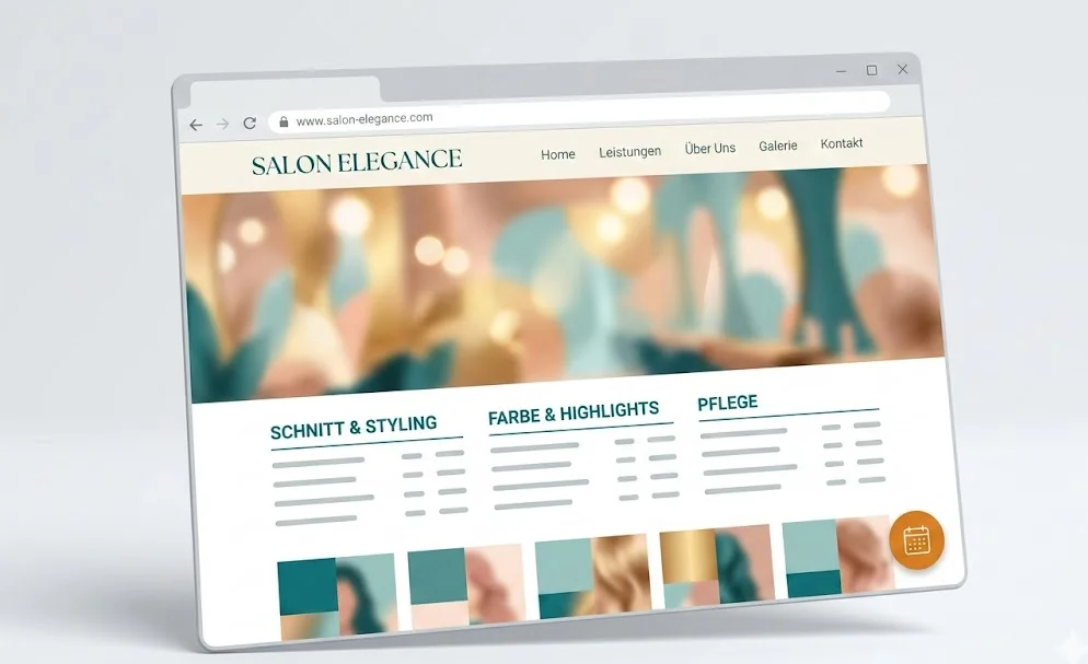 Salon Klara – Beispielprojekt